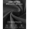imageG4Free Wide Leg Pants for Women High Waisted Yoga Pants with Pockets Stretch Casual Lounge PantsBlack