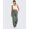 imageG4Free Wide Leg Pants for Women High Waisted Yoga Pants with Pockets Stretch Casual Lounge PantsGray Sage