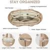 imageG4Free 2 in 1 Slim Tote Backpack 15quot Laptop Backpack Work Daypack for WomenKhaki