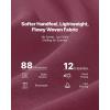imageG4Free A Line Golf Skirts for Women 15 Elastic High Waisted Tennis Skorts Soft Casual Athletic Inner Shorts 4 PocketsDark Burgundy