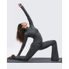 imageG4Free BareFeel Flare Yoga Pants Women High Waisted Bootcut Leggings with Pockets Dress Work Pant PetiteRegularTallDark Gray
