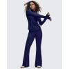 imageG4Free BareFeel Flare Yoga Pants Women High Waisted Bootcut Leggings with Pockets Dress Work Pant PetiteRegularTallRoyal Blue