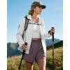 imageG4Free Hiking Shorts for Women with Cargo Pockets Wrap Skirts Wide Leg Tennis Skorts for Travel Dressy CasualCocoa Beige