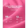 imageG4Free Pleated Tennis Skirts for Women Wrapped Front Golf Skorts A Line Flowy Soft Athletic with Inner Shorts PocketsRose Pink