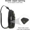 imageG4Free 10L Tactical EDC Sling Bag Backpack Military Molle Chest Shoulder Assault Pack for Concealed CarryBlackBlack Cp