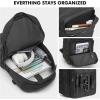 imageG4Free 25L Small Backpack Fits 15quot Laptop Tactical Work Back Pack Travel Bag for Men BlackBlack