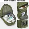 imageG4Free 25L Small Backpack Fits 15quot Laptop Tactical Work Back Pack Travel Bag for Men BlackGreen