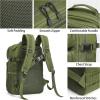 imageG4Free 25L Small Backpack Fits 15quot Laptop Tactical Work Back Pack Travel Bag for Men BlackGreen
