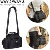 imageG4Free Sport Outdoor Waist Pack Tactical Sling Bag Hiking Fanny Pack Fishing TacklesBlack