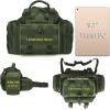 imageG4Free Sport Outdoor Waist Pack Tactical Sling Bag Hiking Fanny Pack Fishing TacklesGreen