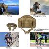 imageG4Free Sport Outdoor Waist Pack Tactical Sling Bag Hiking Fanny Pack Fishing TacklesTan