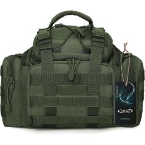 imageG4Free Sport Outdoor Waist Pack Tactical Sling Bag Hiking Fanny Pack Fishing TacklesGreen