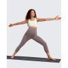 imageG4Free BareFeel Maternity Leggings with Pockets Over The Belly Stretchy Workout Yoga Pregnancy Capri PantsTaupe