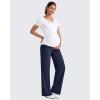 imageG4Free Maternity Dress Yoga Pants with Pockets Over The Belly Stretchy Work Slack Pregnancy Wide Leg Lounge TrousersRoyal Blue