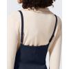imageG4Free Maternity Jumpsuits Adjustable Strap Overalls Pregnancy Wide Leg Rompers with PocketsDark Navy
