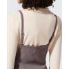imageG4Free Maternity Jumpsuits Adjustable Strap Overalls Pregnancy Wide Leg Rompers with PocketsTaupe