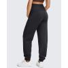 imageG4Free Smoofit Modal Soft Maternity Joggers with Pockets Over The Belly Pregnancy Casual SweatpantsBlack