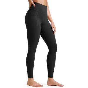imageG4Free BareFeel High Waisted ClassicSeamless Lounge Leggings Soft Workout Yoga Pants for Women with Pockets 20quot25quot27quot29quotBlack