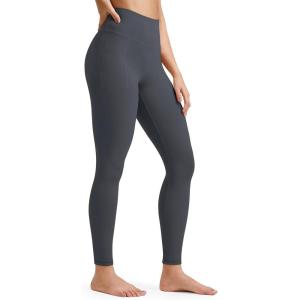 imageG4Free BareFeel High Waisted ClassicSeamless Lounge Leggings Soft Workout Yoga Pants for Women with Pockets 20quot25quot27quot29quotDeep Grey