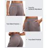 imageG4Free Smoofit Modal Soft Straight Leg Sweatpants for Women Elastic High Waist Casual Lounge Dress Pants with PocketsTaupe