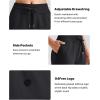 imageG4Free Smoofit Modal Soft Wide Leg Sweatpants for Women High Waist Drawstring Casual Lounge Pants with PocketsBlack