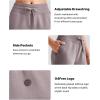 imageG4Free Smoofit Modal Soft Wide Leg Sweatpants for Women High Waist Drawstring Casual Lounge Pants with PocketsTaupe