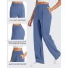 imageG4Free Smoofit Modal Soft Women Wide Leg Sweatpants with Pockets Yoga Pants Casual Lounge Trousers 25quot27quot29quot31quot33quotDemin Blue