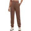 imageG4Free Smoofit Modal Soft Womens Joggers Track Pants Tapered Leg Casual Scrub Sweatpants with Side PocketsDark Coffee