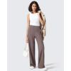 imageG4Free ShiftReady Womens Yoga Dress Pants with Pockets Wide Leg Business Casual Slacks High Waist Lounge TrousersTaupe