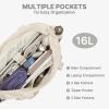 imageG4Free Tote Bag for Women Lightweight Work Bag with 15quot Laptop Pocket for Teacher Nurse Casual Shoulder Bag for Travel DailyBeige
