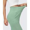 imageG4Free BareFeel High Stretch Yoga Pants Women Soft High Waisted Casual Wide Leg Pants with PocketsBean Green