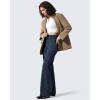 imageG4Free Women Fleece Lined Pants with Pockets Wide Leg Winter Thermal Work Trousers Dressy Casual PetiteRegularTallDeep Navy