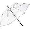 imageG4Free 62 Inch Clear Golf Umbrella Transparent Auto Open Large Stick Umbrella Oversized Windproof Waterproof with Sleeve for Women MenClearone pack