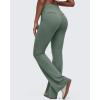 imageG4Free BareFeel Flare Yoga Pants Women High Waisted Bootcut Leggings with Pockets Dress Work Pant PetiteRegularTallGray Sage