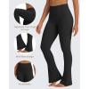 imageG4Free BareFeel Yoga Pants Women High Waisted Flare Leggings Soft Bootcut Wide Leg Flared Pants 29quot31quot33quotBlack