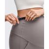 imageG4Free EverGoing Fleece Lined Maternity Wide Leg Pants Over The Belly Pregnancy Trousers with PocketsTaupe