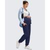 imageG4Free EverGoing Maternity Pants Stretchy Workout Lounge Pants Over The Belly Pregnancy Joggers with PocketsRoyal Blue