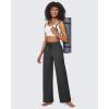 imageG4Free EverGoing Wide Leg Pants for Women Yoga Pants High Waist Sweatpants with Pockets Stretch Lounge Pants Comfy WorkoutBlack