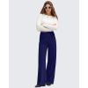 imageG4Free EverGoing Womens Wide Leg Pants High Waisted Yoga Pants Dressy Casual Trousers with PocketsRoyal Blue
