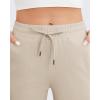 imageG4Free EverGoing Womens Wide Leg Pants High Waisted Yoga Pants with Pockets Casual Drawstring SweatpantsLight Khaki