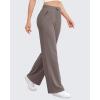 imageG4Free EverGoing Womens Wide Leg Pants High Waisted Yoga Pants with Pockets Casual Drawstring SweatpantsTaupe