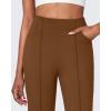 imageG4Free Flare Yoga Pants Women Ankle Casual Pants with Pockets Strechy Bootcut Wide Leg Dress Pants PetiteRegualrTallDark Coffee