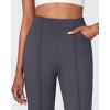 imageG4Free Flare Yoga Pants Women Ankle Casual Pants with Pockets Strechy Bootcut Wide Leg Dress Pants PetiteRegualrTallGrey