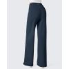 imageG4Free Fleece Lined Pants Women Wide Leg Work Trousers with Pockets High Waisted Sweatpants for Casual Dress WinterNavy Blue