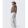 imageG4Free Flurrylux Fleece Lined Pants Women Cotton Loose Flare Sweatpants with Pockets Winter CasualLight Heather