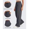 imageG4Free Flurrylux Fleece Lined Sweatpants Women Cotton Wide Leg Pants with Pockets Lounge CasualDark Gray