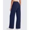imageG4Free Flurrylux Fleece Lined Sweatpants Women Cotton Wide Leg Pants with Pockets Lounge CasualRoyal Blue