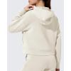 imageG4Free Smoofit Modal Soft Womens Fleece Hoodies Long Sleeve Pullover Casual Sweatshirts with PocketsWarm Beige