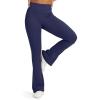 imageG4Free BareFeel Yoga Pants Women High Waisted Flare Leggings Soft Bootcut Wide Leg Flared Pants 29quot31quot33quotNavy
