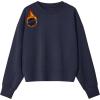 imageG4Free Smoofit Modal Soft Womens Fleece Sweatshirts Crewneck Pullover Hoodies Long Sleeve Casual TopsDark Navy